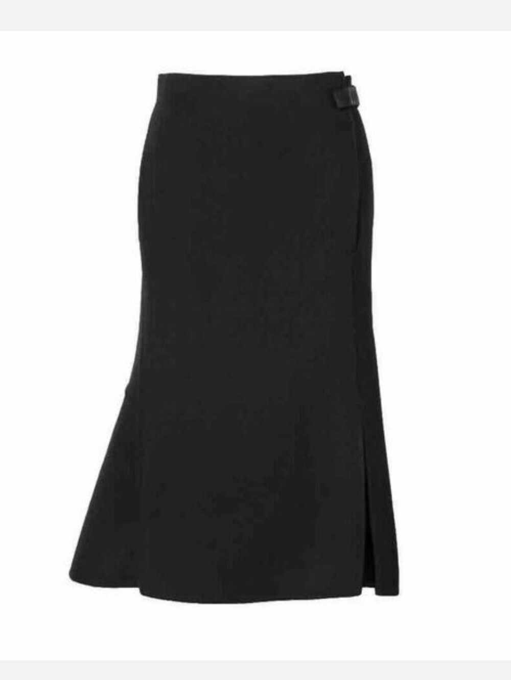 Uniqlo X Jil Sander +J Double Face High Fashion Asymmetrical Midi Skirt Size 2